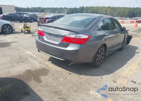 2015 Honda Accord Sport из США, поврежденный, VIN 1HGCR2F56FA189887